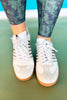 Shu Shop Silver Metallic Sneakers *FINAL SALE*