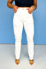 Mica White High Rise Slim Leg Jeans *FINAL SALE*