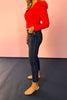 Mica Side Panel Detail Crop Jeans *FINAL SALE*