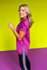 SSYS The Piper Air Short Sleeve Tunic, SSYS the label, SSYS athlesiure, must have athlesuire, must have top, perfect athletic top, elevated basics, chic casual top, chic athlesiure, SSYS by mallory fitzsimmons