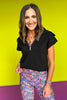 SSYS The Piper Air Short Sleeve Tunic, SSYS the label, SSYS athlesiure, must have athlesuire, must have top, perfect athletic top, elevated basics, chic casual top, chic athlesiure, SSYS by mallory fitzsimmons
