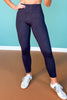 SSYS Textured Scale Leggings In Black