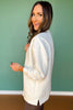 *ETA JAN.* SSYS Signature Split Sweatshirt In Cream