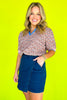 Denim High Waist Wrap Skirt, ssys by mallory fitzsimmons