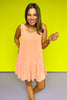 SSYS Mia One Tier Terry Swim Cover In Coral *FINAL SALE*