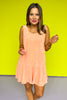 SSYS Mia One Tier Terry Swim Cover In Coral *FINAL SALE*