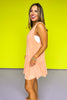 SSYS Mia One Tier Terry Swim Cover In Coral *FINAL SALE*