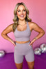 SSYS Lilac Incognito Biker Shorts,   ssys athleisure, ssys active, biker shorts, athleisure, activewear, must have, mom style, active style, ssys by mallory fitzsimmons