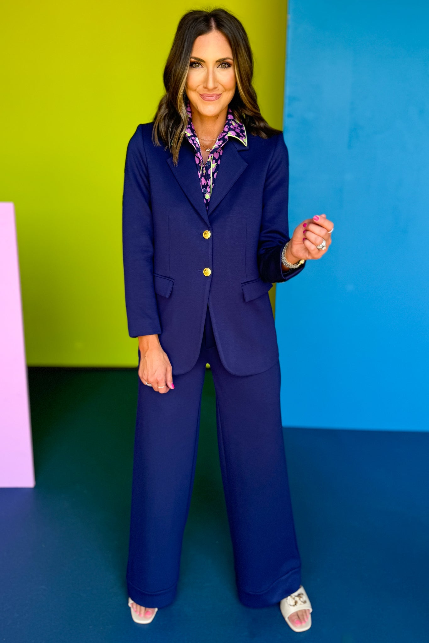SSYS The Mackenzie Air Blazer In Navy, ssys fall collection, ssys fall, fall style, fall outfit, must have fall, elevated fall, mom style, office style, office outfit, fall blazer, elevated blazer, ssys blazer, ssys by mallory fitzsimmons