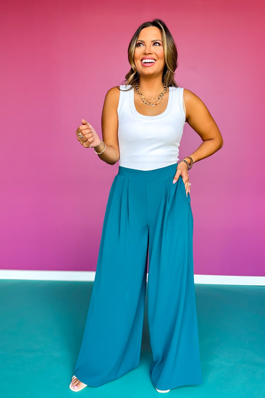 SSYS Jules Trouser Pants In Teal