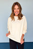 cream Washed Ribbed Knit Accent Sweatshirt, must have sweat shirt, perfect fall top, must have fall top, elevated basic top, elevated everyday wear top, easy to wear top, cozy fall top, comfy fall top, SSYS by mallory fitsimmons