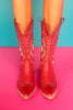 Ruby Cut Out Western Boots