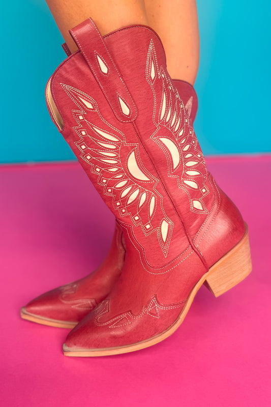 Ruby Cut Out Western Boots