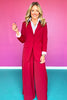 SSYS Jules Blazer In Maroon *FINAL SALE*