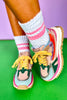 Mauve Multi Tone Metallic Runner Sneakers *FINAL SALE*