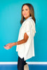 SSYS Hooded Genni Top In Ivory