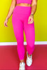 SSYS Neon Pink Incognito High Waist Leggings