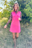 SSYS Parker Denim Dress In Pink