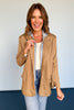 Tan Blazer hoodie insert twofer, elevated basic, twofer outfit, blazer over hoodie, hoodie under blazer outfit, elevated style, streetwear style, on trend blazer, new arrival blazer, SSYS by mallory Fitzsimmons