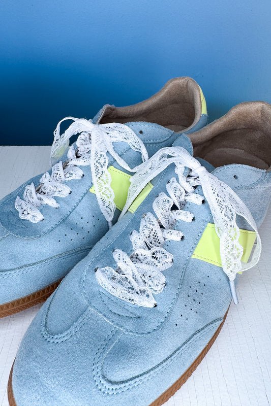 SSYS White Lace Shoelaces