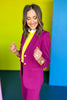 SSYS The Mackenzie Air Blazer In Magenta, ssys fall collection, ssys fall, fall style, fall outfit, must have fall, elevated fall, mom style, office style, office outfit, fall blazer, elevated blazer, ssys blazer, ssys by mallory fitzsimmons