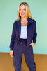 SSYS Abigail Barrel Joggers In Navy