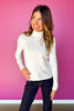 SSYS Mila Knit Turtleneck In Ivory