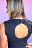 SSYS Alexa Cut Out Grommet Sleeveless Dress In Black *FINAL SALE*