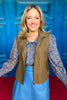 SSYS Rory Zip Up Vest In Brown *FINAL SALE*