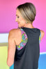 SSYS Honeycomb Racerback Active Tank In Black *FINAL SALE*