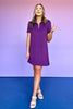 SSYS Everyday Dress In Lattice Plum