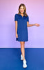 SSYS Everyday Dress In Lattice Navy