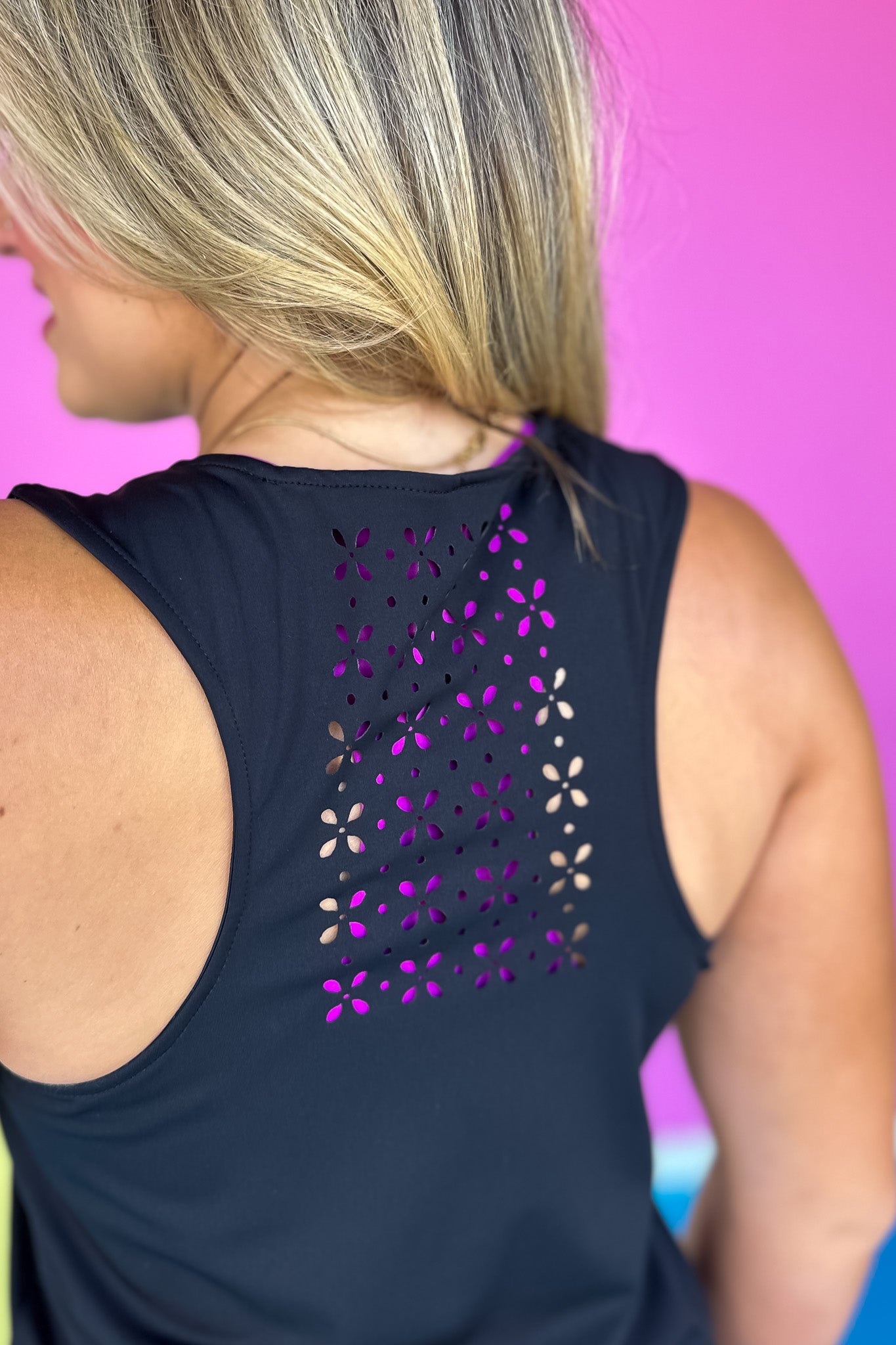 SSYS Laser Cut Active Tank In Black