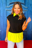 SSYS Signature Sleeveless Poplin Undershirt In Lime *FINAL SALE*