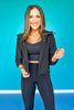 SSYS Black Zip Hooded Jacket