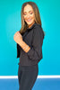 SSYS Black Zip Hooded Jacket