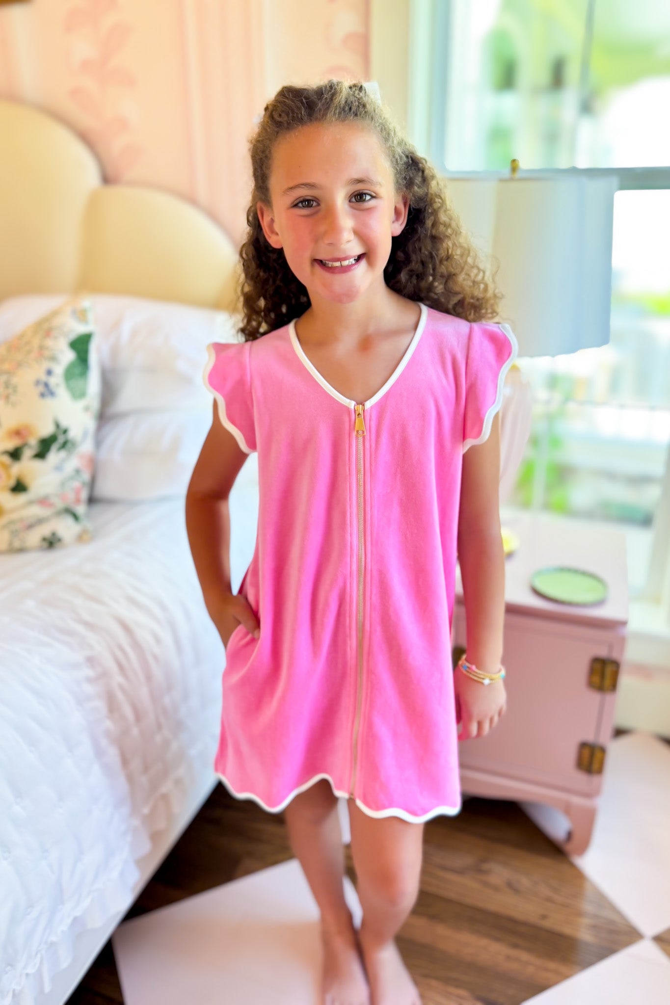 SSYS Kids BubbleGum Pink Get Ready Robe™ *FINAL SALE*