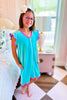 SSYS Kids Aqua Hot Pink Teal Get Ready Robe™ *FINAL SALE*