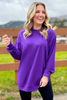 SSYS Lilly Air Sweatshirt In Purple