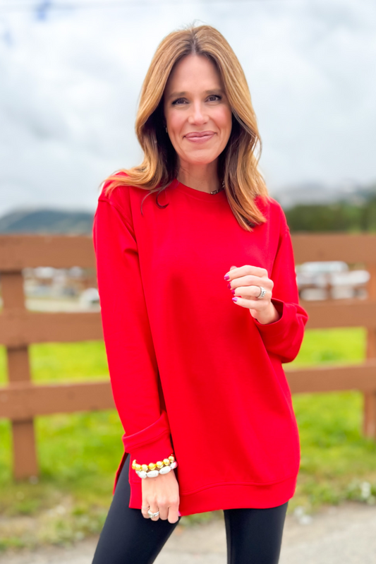 SSYS Lilly Air Sweatshirt In Red