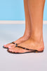Tortoise Jelly Thong Sandals