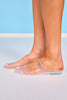 Clear Jelly Mary Jane Flats