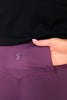 SSYS Purple Incognito Fleece Lined Leggings