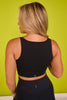SSYS Signature Sports Bra In Black