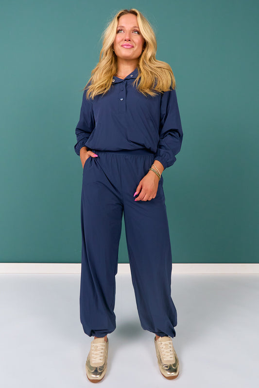 SSYS Navy Track Suit Pants Set