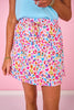 SSYS Peyton Scuba Skort In Bold Animal