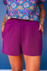 SSYS Scuba Shorts In Plum