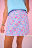 SSYS Scuba Cross Over Skort In Ditsy Floral