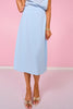 SSYS Jules Pencil Midi Skirt In Light Blue
