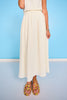 SSYS Bryce Crepe Maxi Skirt In Ivory